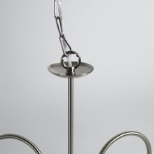 Wallace Metal & Glass 5 Light Chandelier